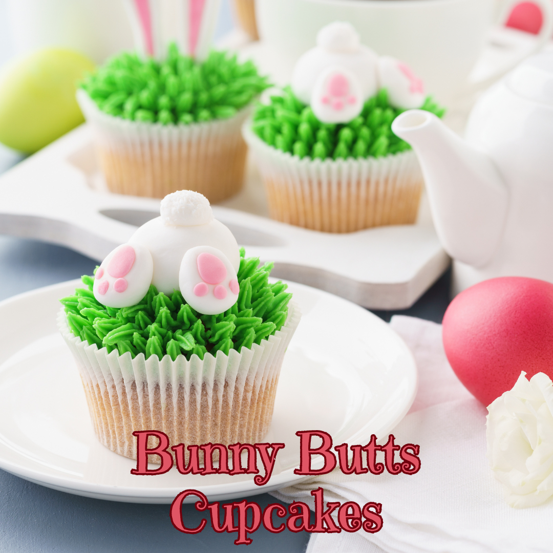 Bunny Butts Cupcakes