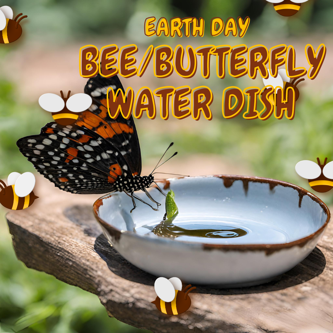 Bee/Butterfly Water Dish