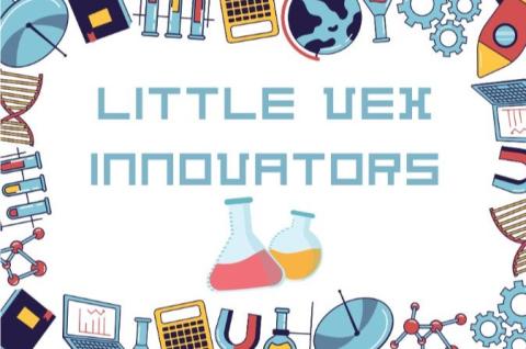 "little vex innovators" with a border