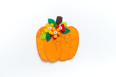 Felt Pumpkin