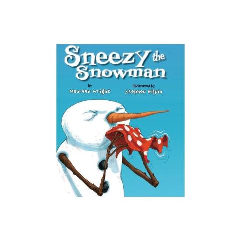 sneezy the snowman book cover