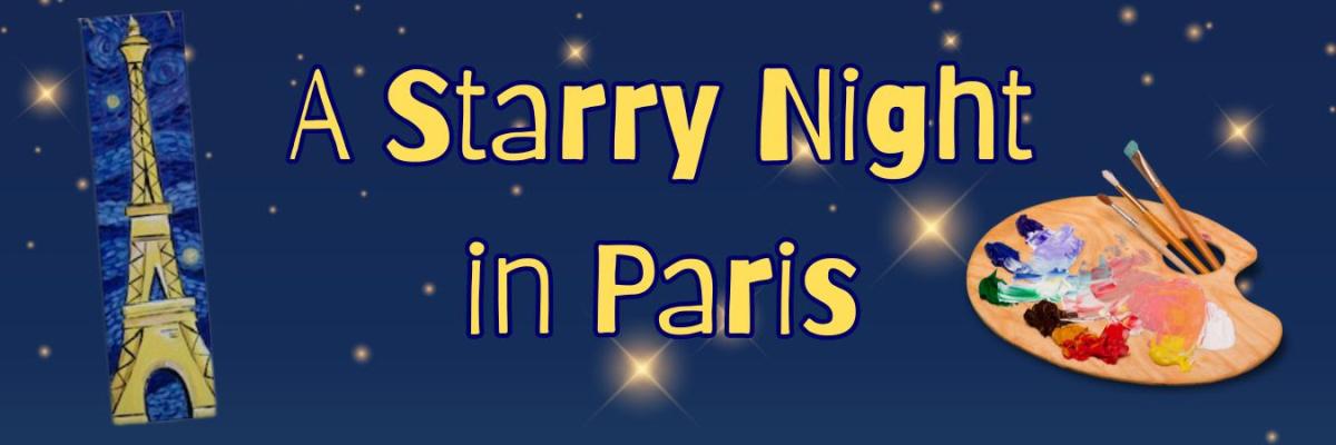 starry night in Paris