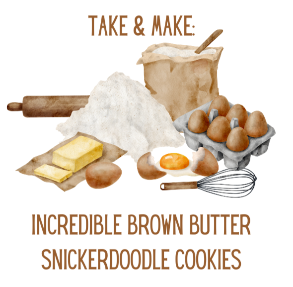 Take & make with baking materials